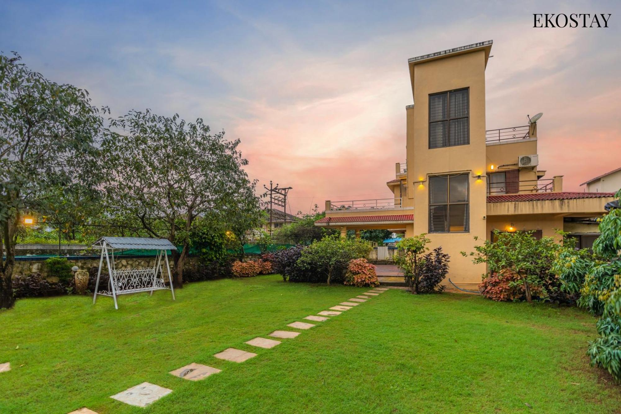 Ekostay Gold - Olive Crest Villa - Spacious Lawn Лонавала Екстериор снимка