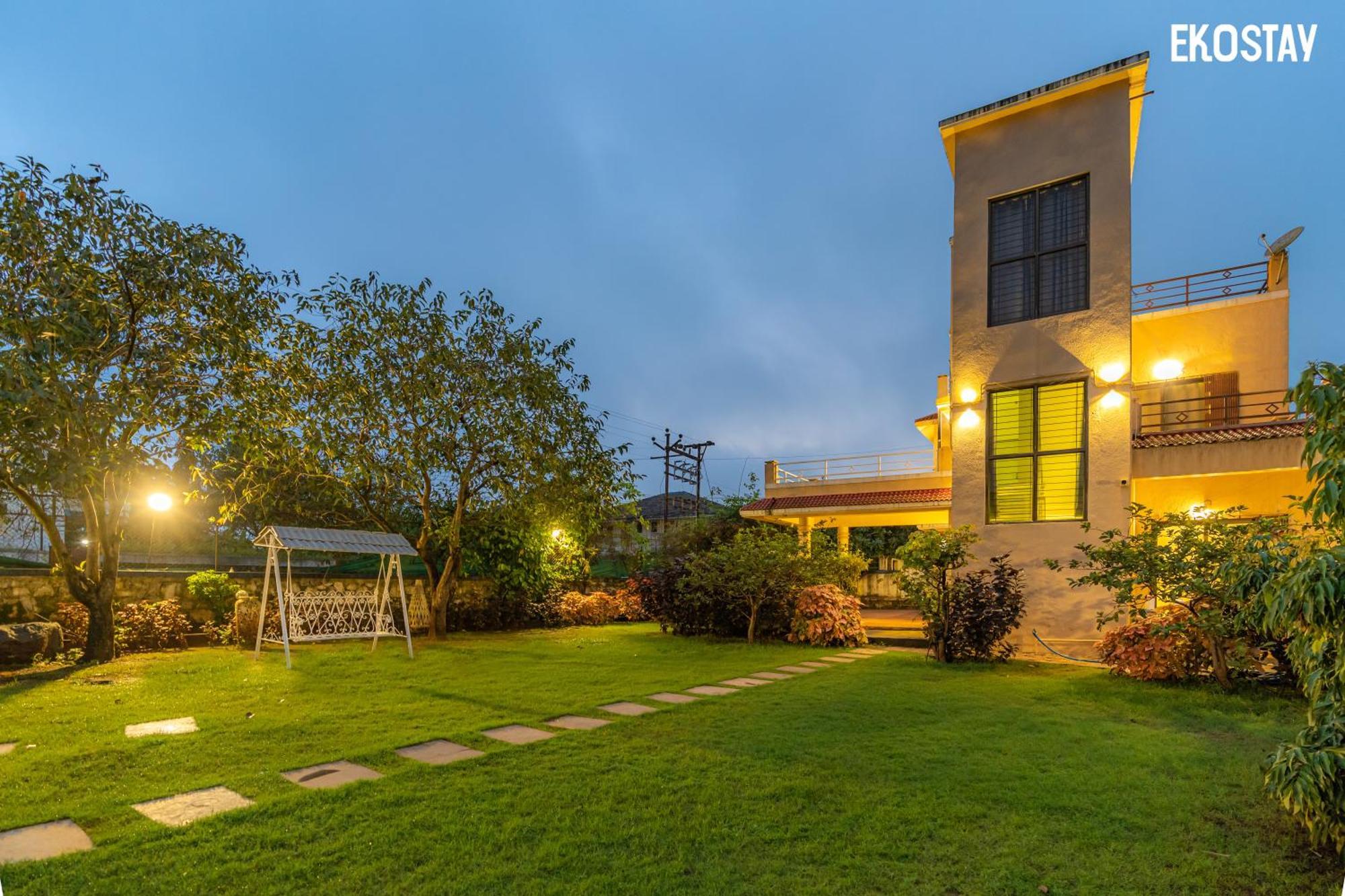 Ekostay Gold - Olive Crest Villa - Spacious Lawn Лонавала Екстериор снимка