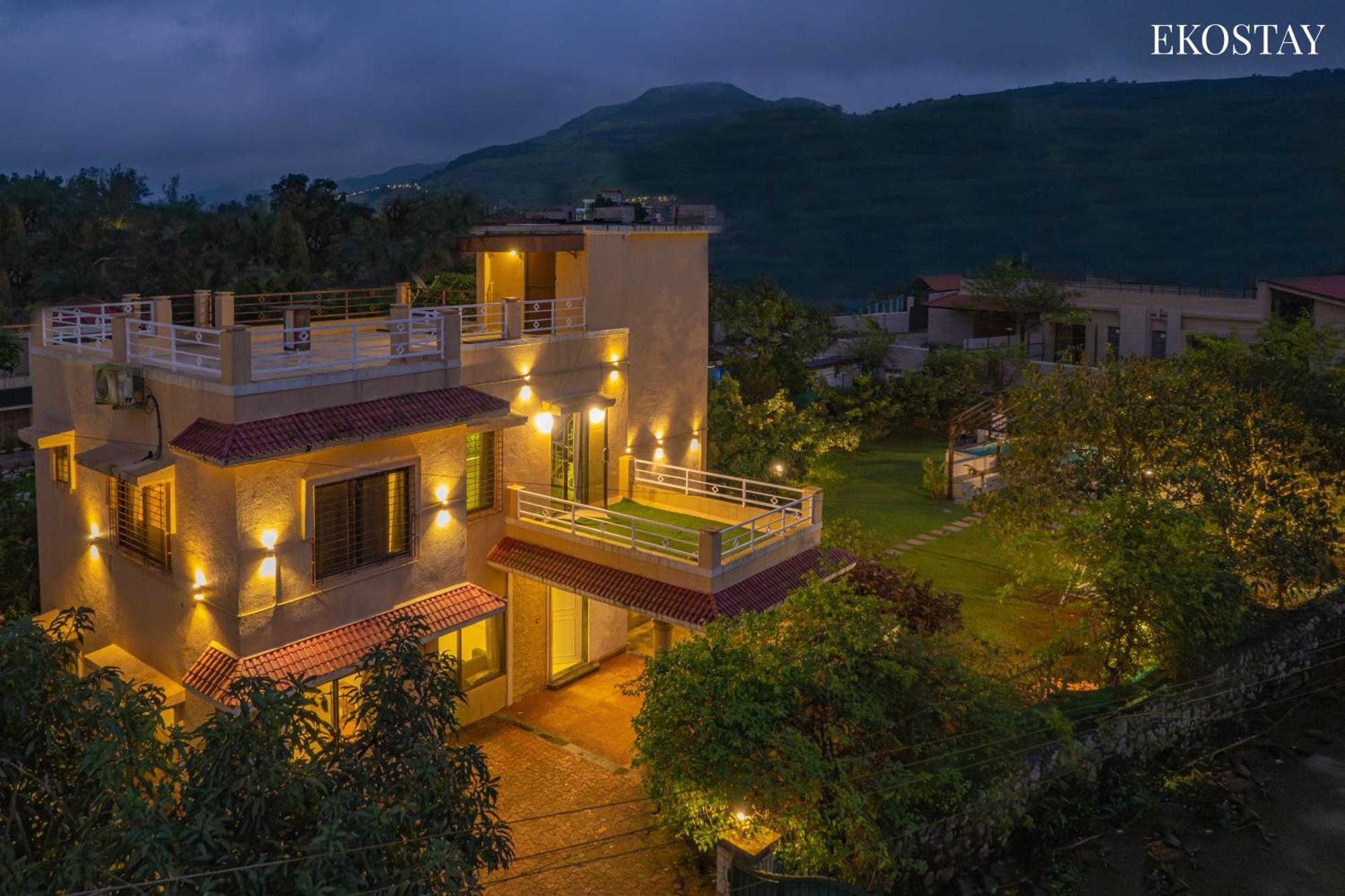 Ekostay Gold - Olive Crest Villa - Spacious Lawn Лонавала Екстериор снимка